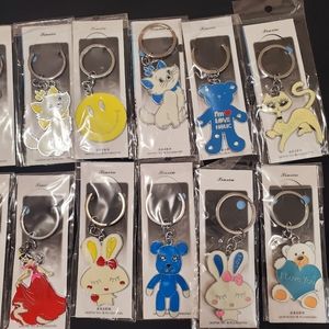 Cute smile emoji Keychain